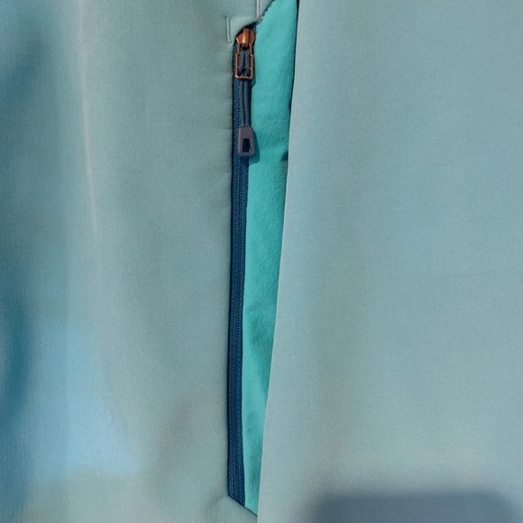 Patagonia Blue Womens Full Zip Jacket Polartec Windbloc Size Large - Picture 11 of 11
